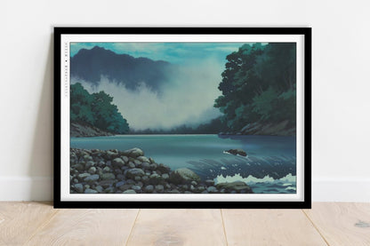 Studio Ghibli - Song of the Sea - Art Only - Black Frame