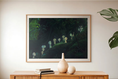 Studio Ghibli - Kodama - Art Only with Decor