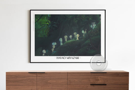 Studio Ghibli - Kodama - Artist Name with Decor