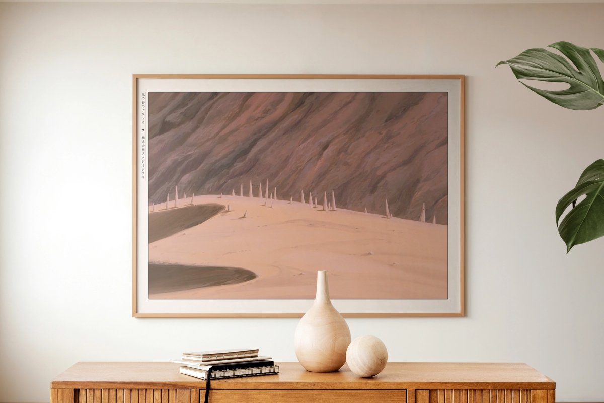 Studio Ghibli - Silent Earth - Art Only with Decor
