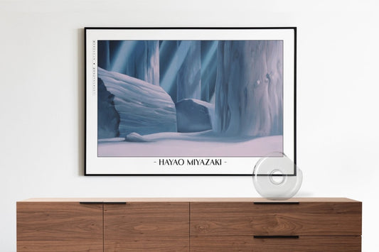 Studio Ghibli - Pale Forest - Artist Name with Decor
