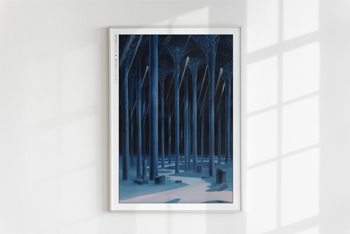 Studio Ghibli - Valley of Light - Art Only - White Frame