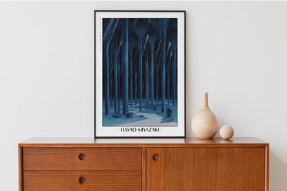 Studio Ghibli - Valley of Light - Artist Name with Decor