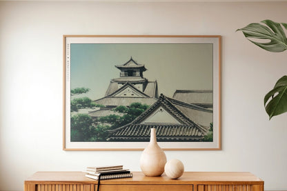 Studio Ghibli - The Fading Day - Art Only with Decor