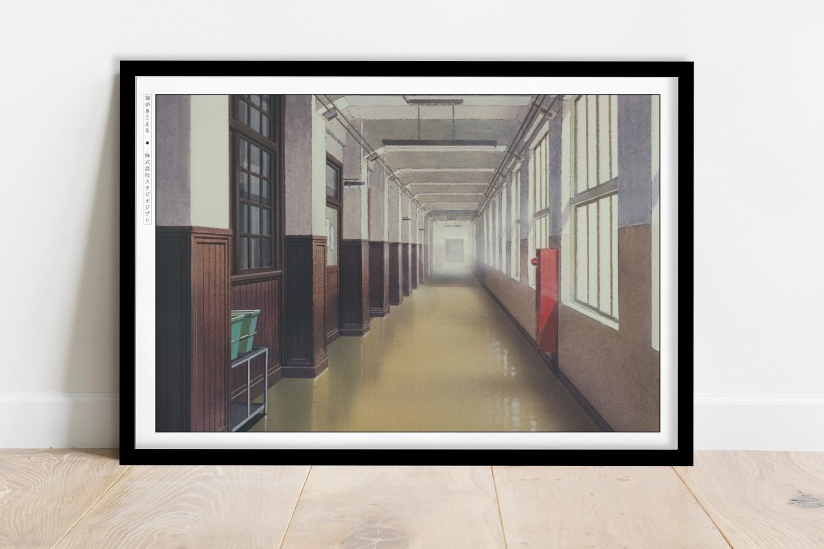 Studio Ghibli - The Last Summer - Art Only - Black Frame