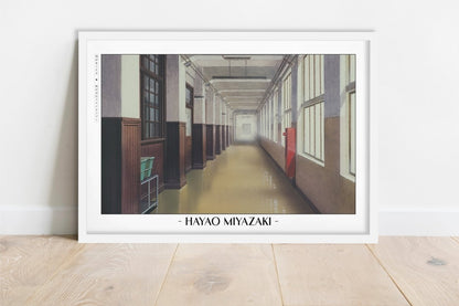 Studio Ghibli - The Last Summer - Artist Name - White Frame