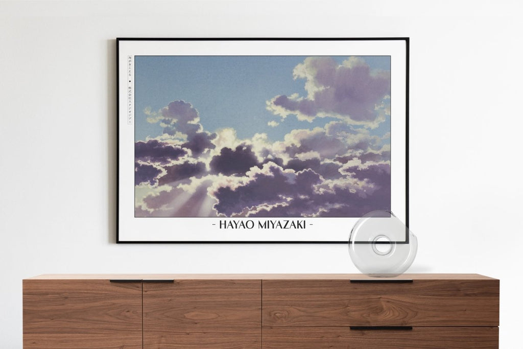 Studio Ghibli - First Light - Artist Name with Decor