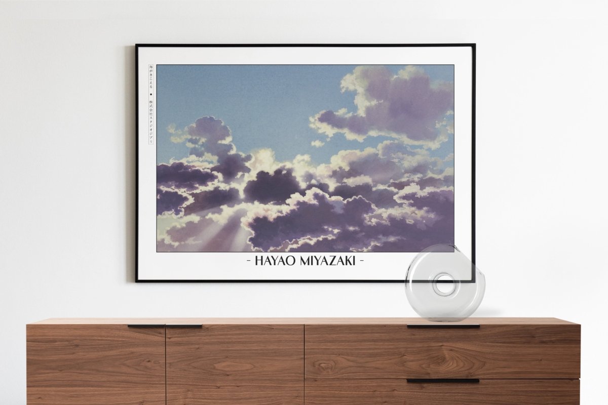 Studio Ghibli - First Light - Artist Name with Decor