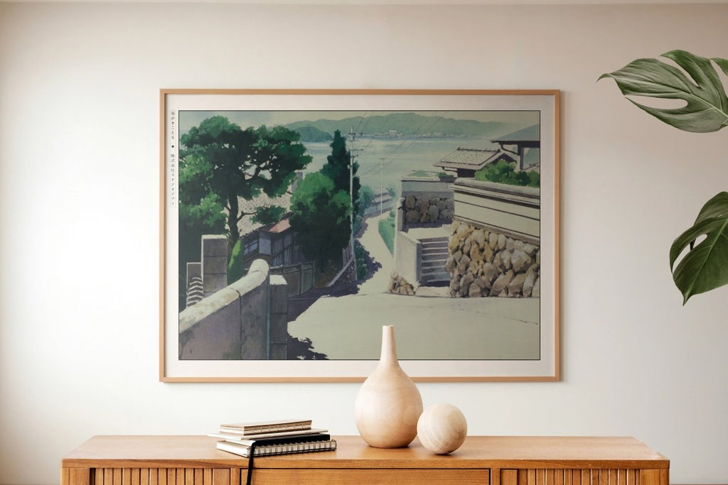 Studio Ghibli - Long Walk Home - Art Only with Decor