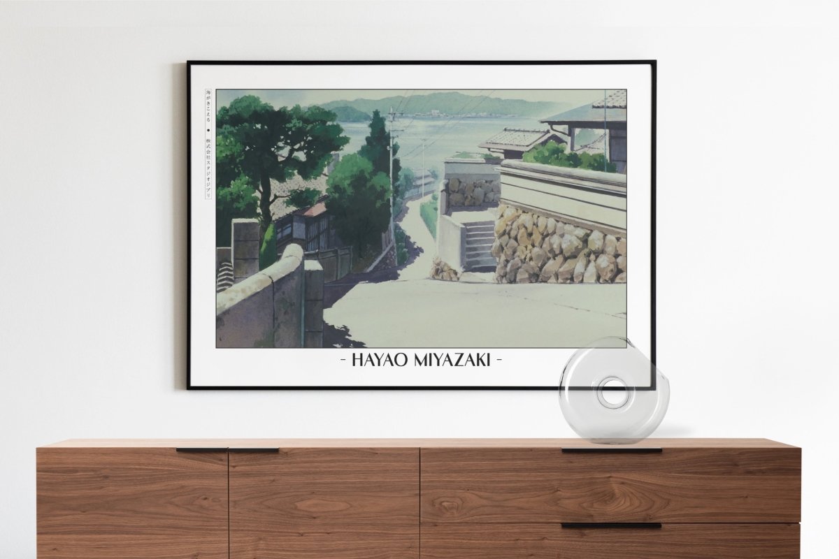 Studio Ghibli - Long Walk Home - Artist Name with Decor