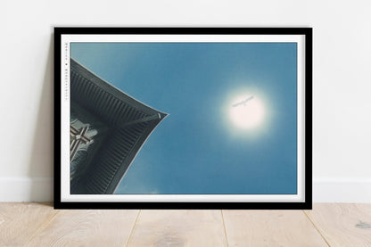 Studio Ghibli - Blue Afternoon - Art Only - Black Frame