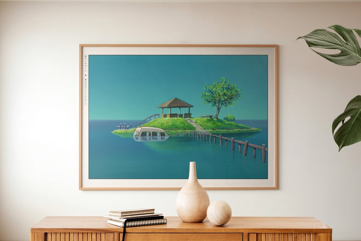 Studio Ghibli - Whisper of the Tide - Art Only with Decor