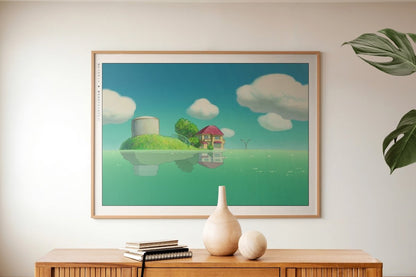 Studio Ghibli - Endless Horizon - Art Only with Decor
