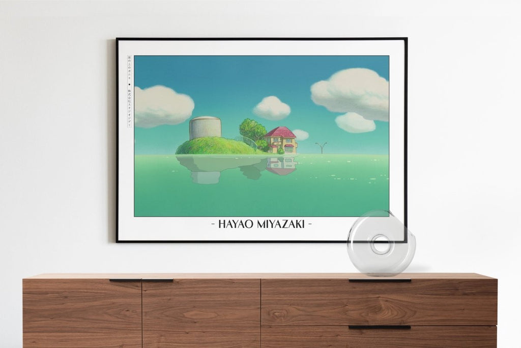 Studio Ghibli - Endless Horizon - Artist Name with Decor