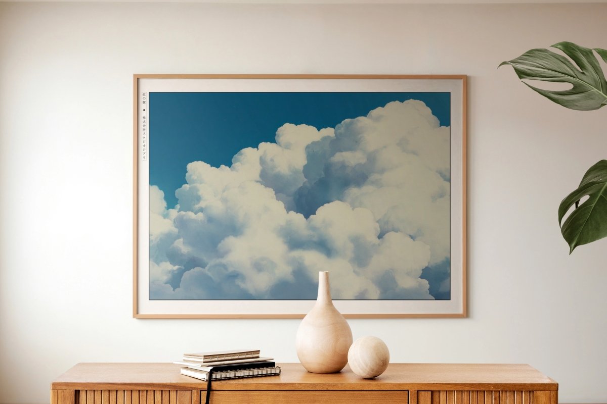 Studio Ghibli - Cloud of Dreams - Art Only with Decor