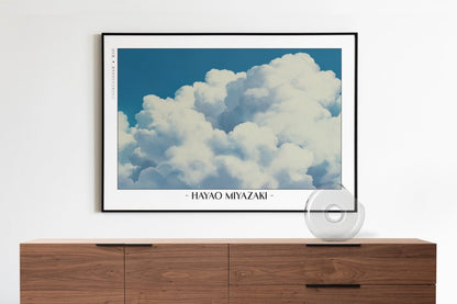 Studio Ghibli - Cloud of Dreams - Artist Name with Decor