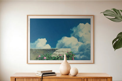 Studio Ghibli - Gentle Sky - Art Only with Decor