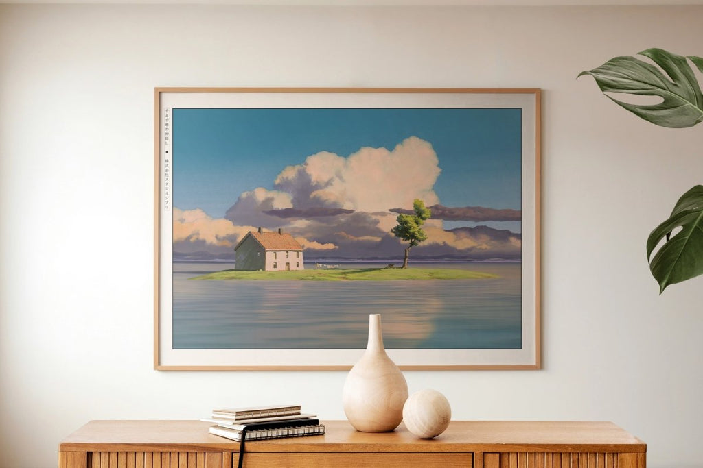 Studio Ghibli - The Forgotten Cottage - Art Only with Decor