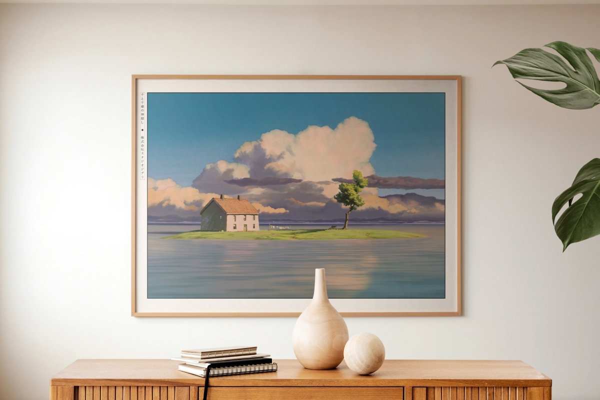 Studio Ghibli - The Forgotten Cottage - Art Only with Decor
