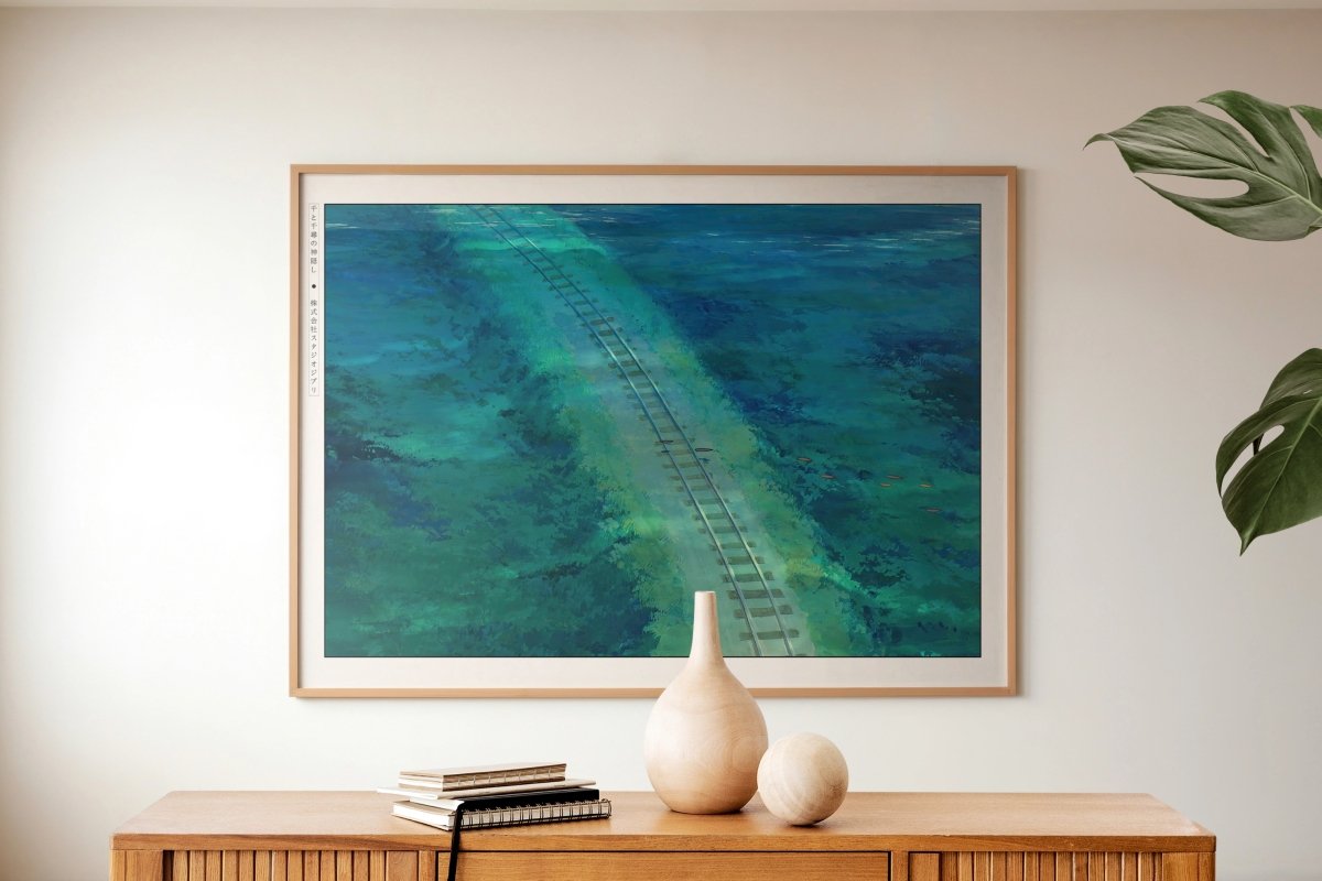 Studio Ghibli - Silent Tracks - Art Only with Decor