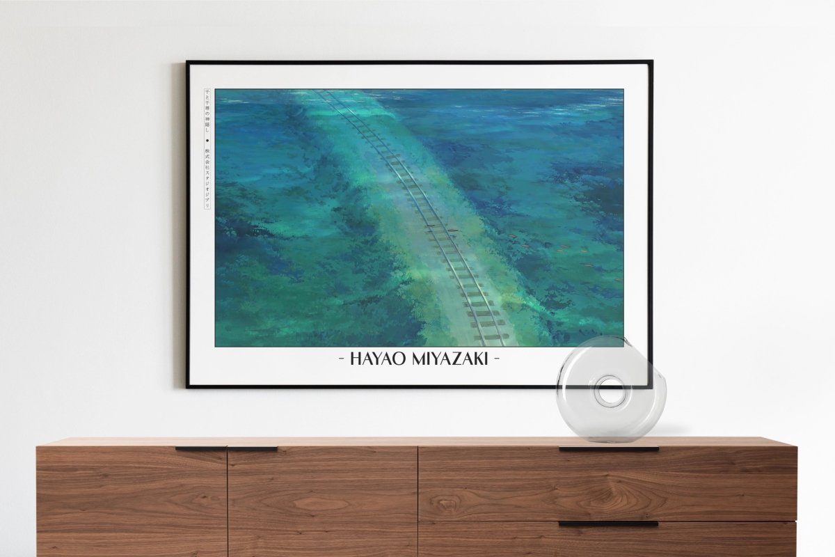 Studio Ghibli - Silent Tracks - Artist Name with Decor