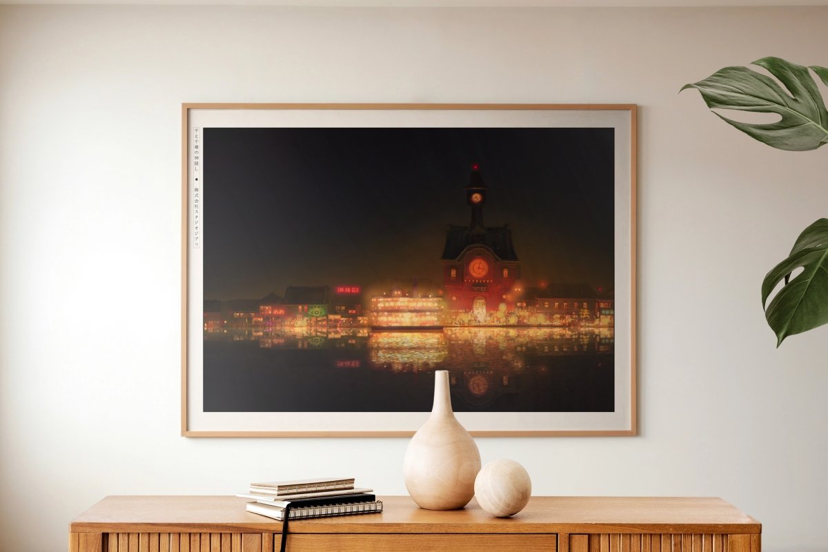 Studio Ghibli - Lost in the Glow - Art Only with Decor