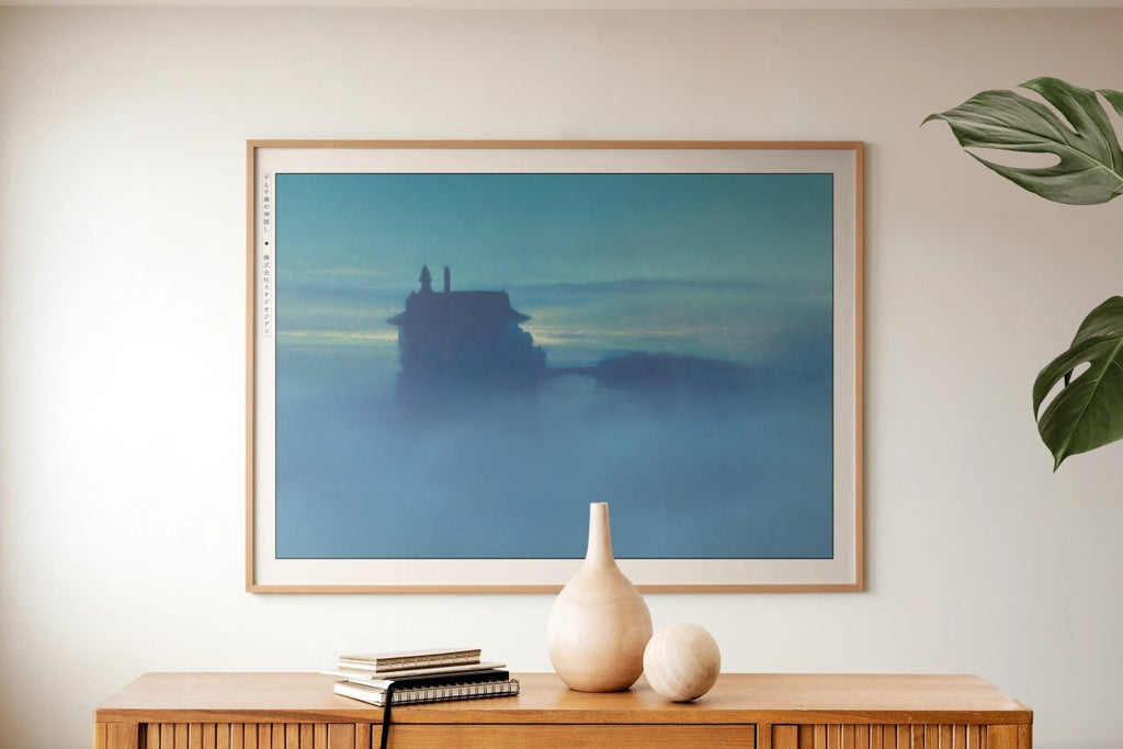 Studio Ghibli - Lost in the Haze - Art Only with Decor