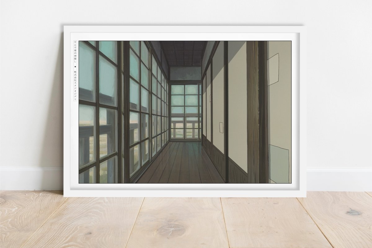 Studio Ghibli - Another World - Art Only - White Frame