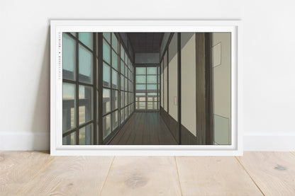 Studio Ghibli - Another World - Art Only - White Frame