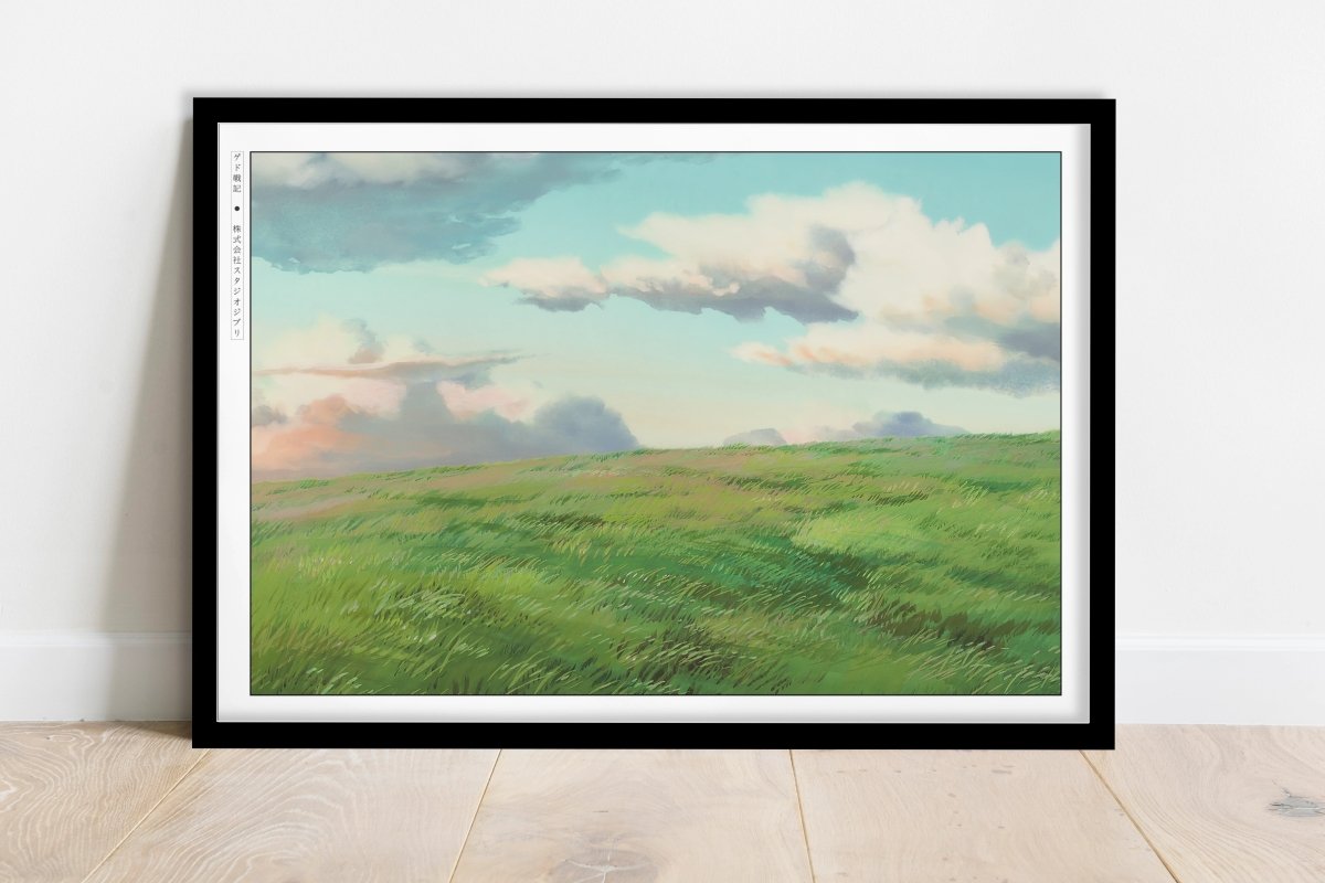 Studio Ghibli - Where Magic Fades - Art Only - Black Frame