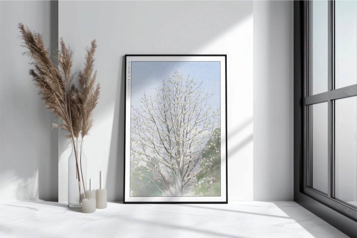 Studio Ghibli - Under the Silver Sky - Art Only with Decor