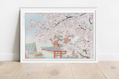 Studio Ghibli - Hidden Princess - Art Only - White Frame