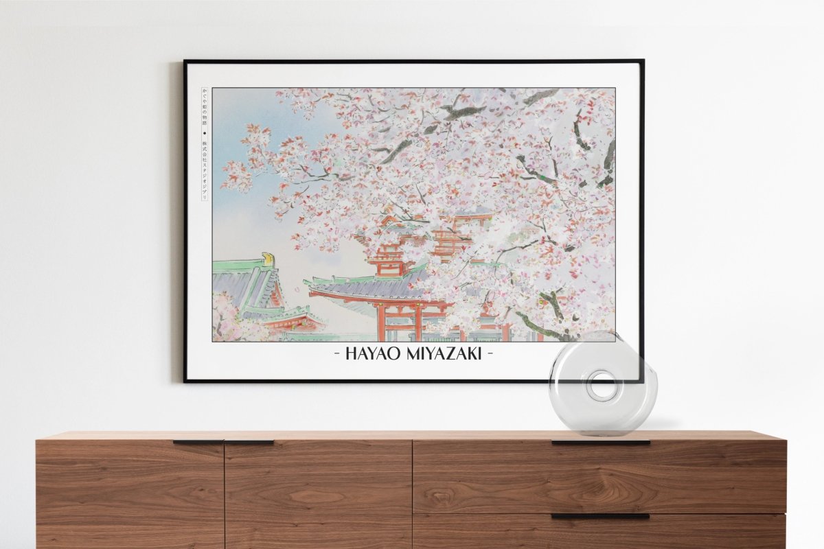 Studio Ghibli - Hidden Princess - Artist Name with Decor