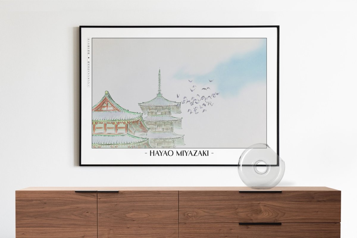 Studio Ghibli - Fleeting Beauty - Artist Name with Decor