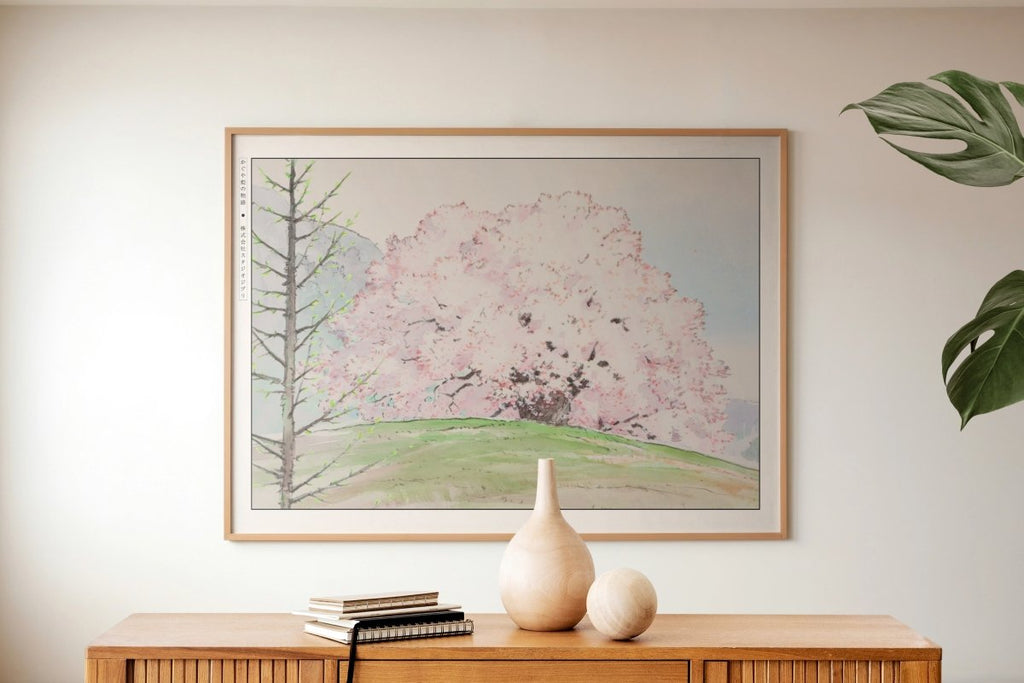 Studio Ghibli - Petals in the Wind - Art Only with Decor