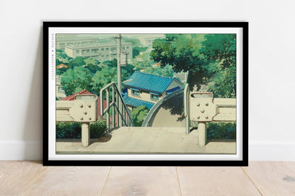 Studio Ghibli - Summer Memories - Art Only - Black Frame
