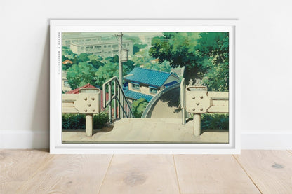 Studio Ghibli - Summer Memories - Art Only - White Frame