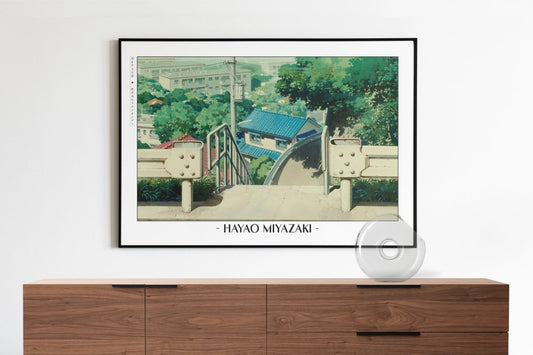 Studio Ghibli - Summer Memories - Artist Name with Decor