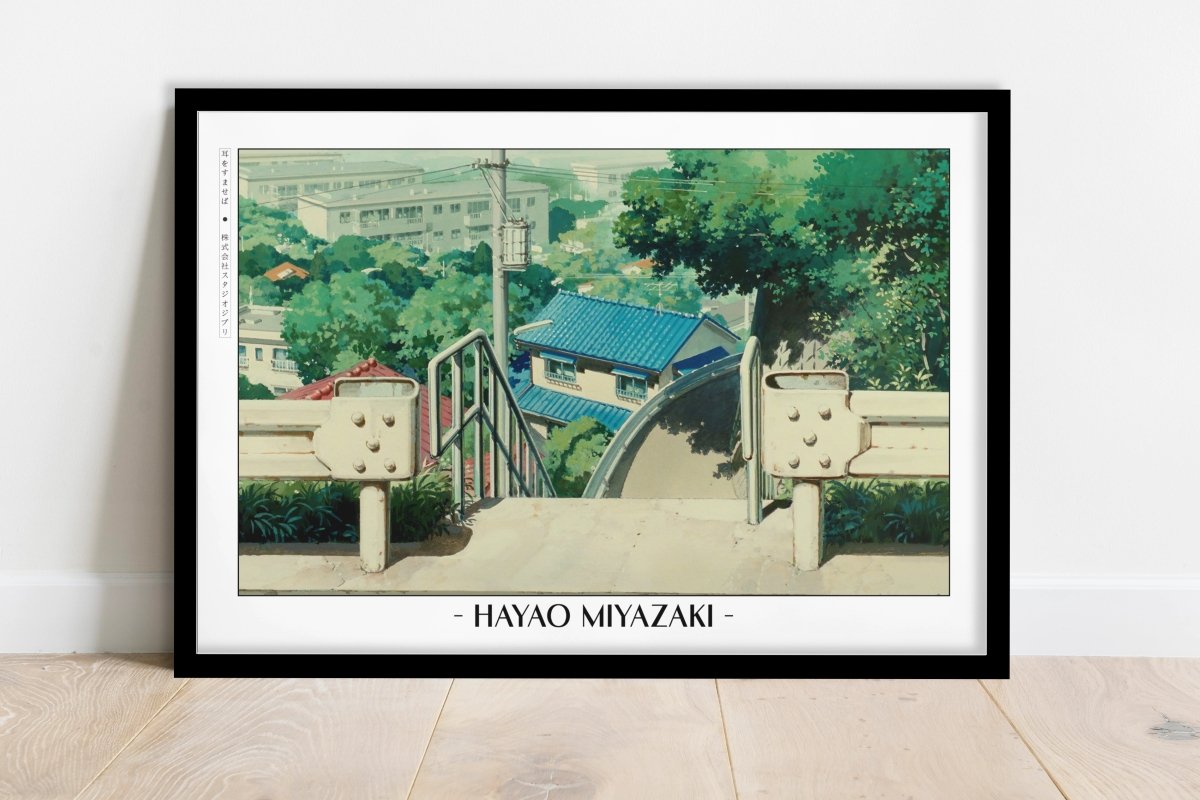 Studio Ghibli - Summer Memories - Artist Name - Black Frame