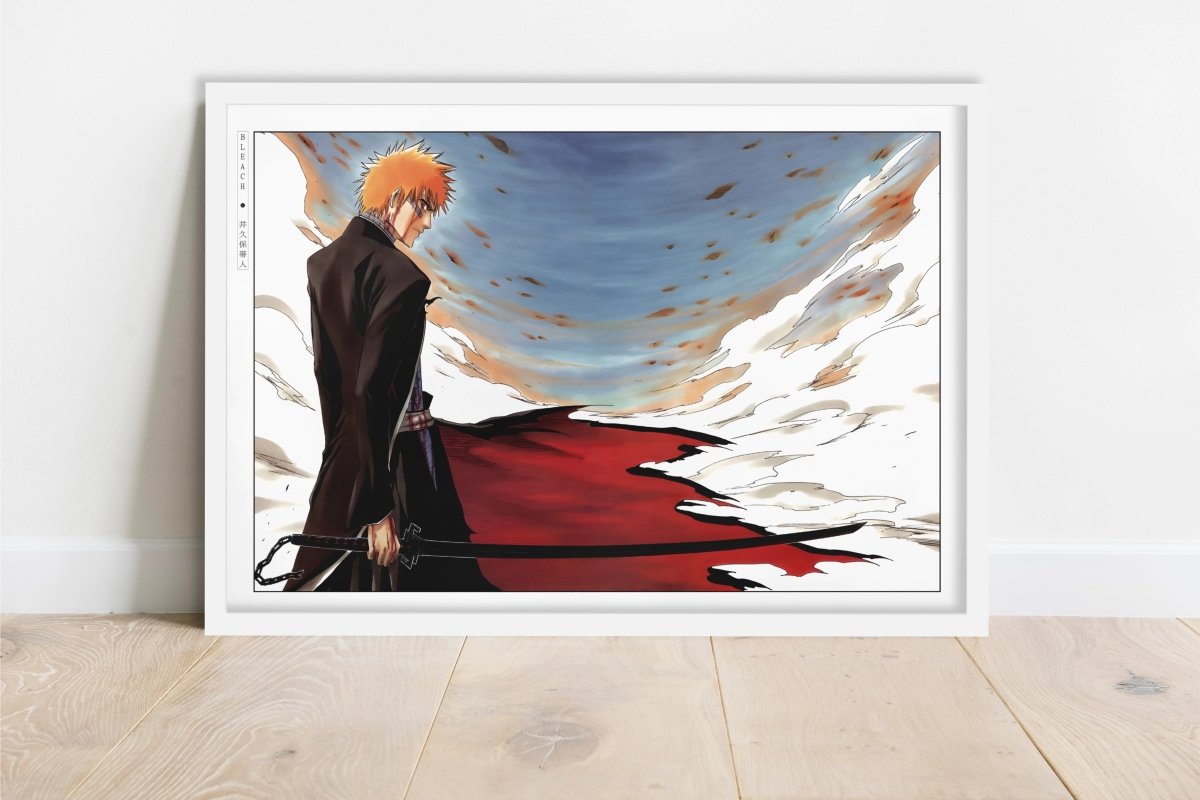 Kubo - Black Getsuga - Art Only - White Frame