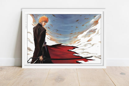 Kubo - Black Getsuga - Art Only - White Frame