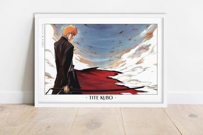 Kubo - Black Getsuga - Artist Name - White Frame