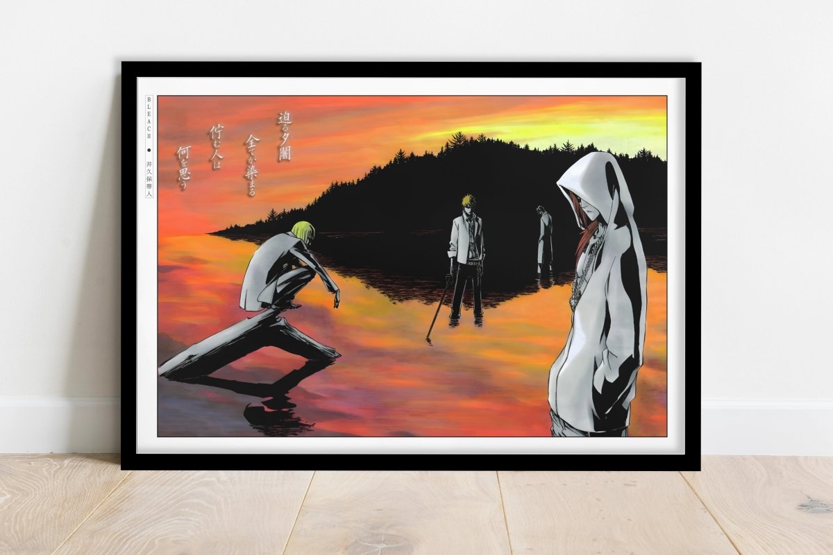 Kubo - Sunset - Art Only - Black Frame