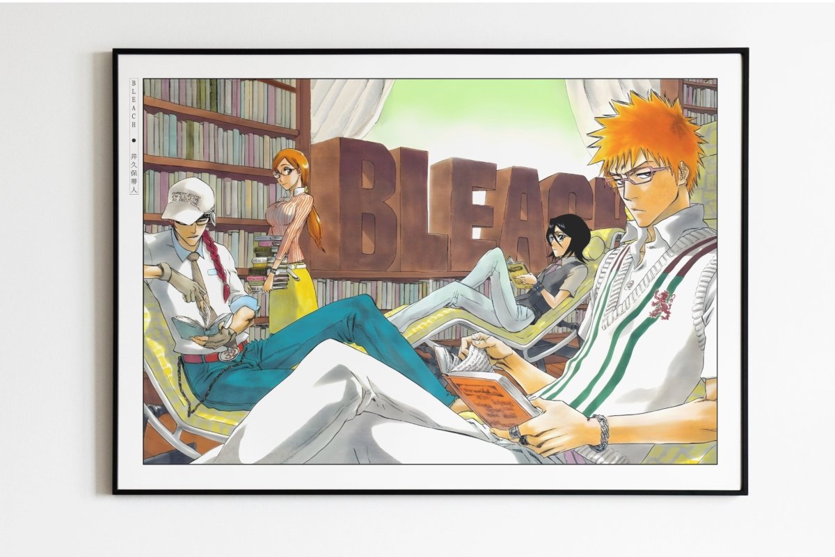 Kubo - Reading Manga - Art Only - Unframed