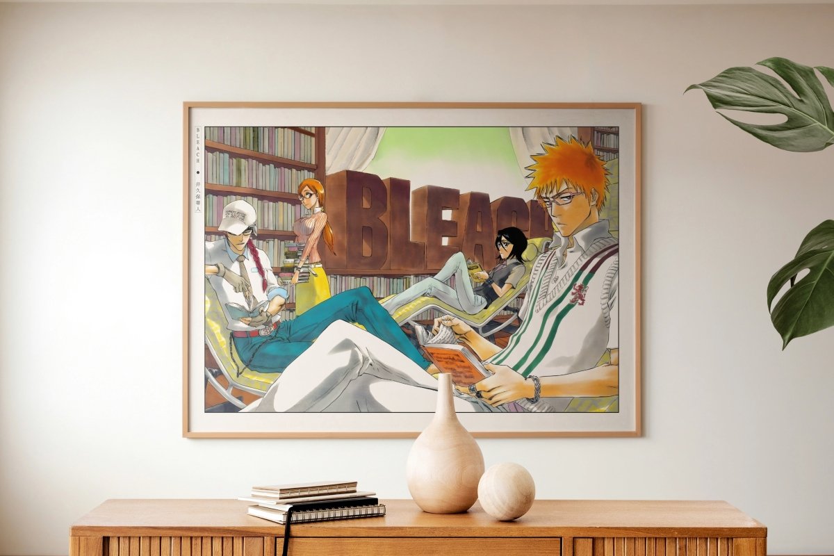 Kubo - Reading Manga - Art Only with Decor