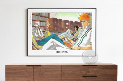Kubo - Reading Manga - Artist Name with Decor