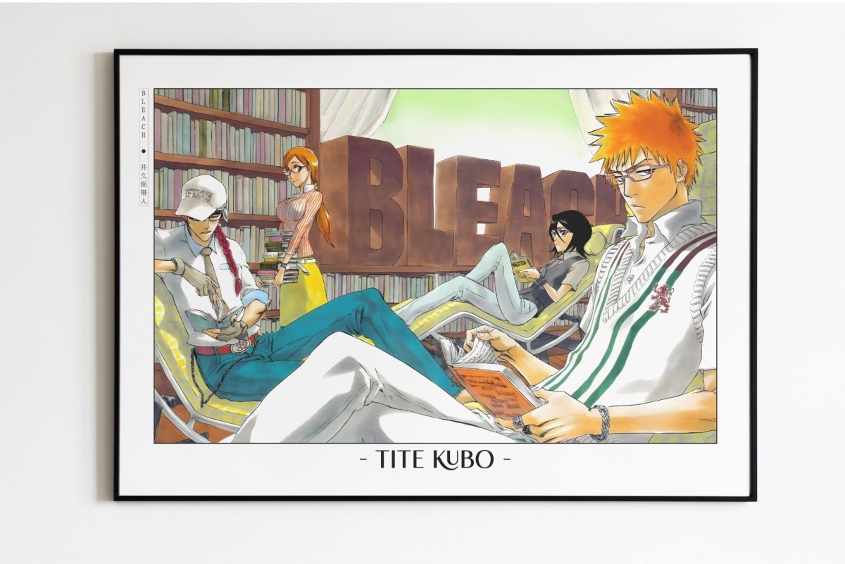 Kubo - Reading Manga - Artist Name Unframed