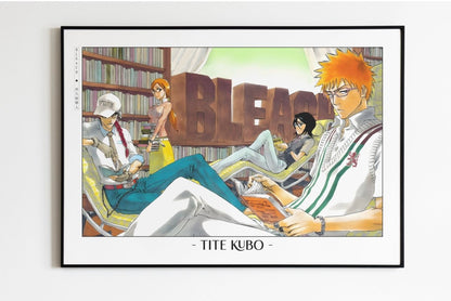 Kubo - Reading Manga - Artist Name Unframed