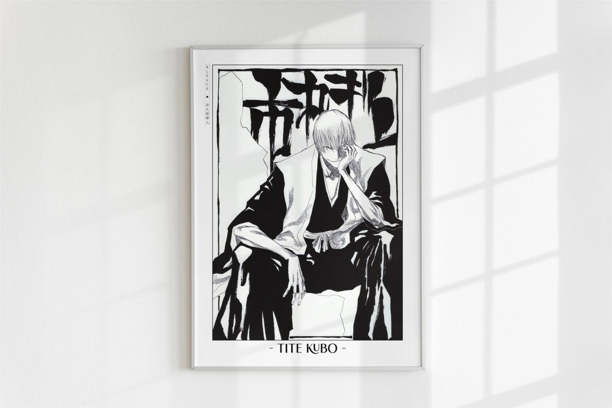 Kubo - Gin Ichimaru - Artist Name - White Frame
