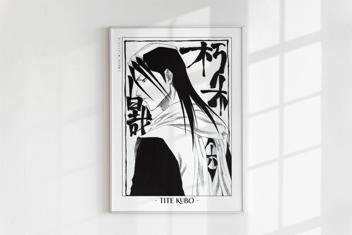 Kubo - Byakuya Kuchiki - Artist Name - White Frame